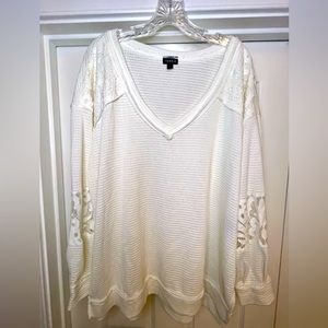 Cream color Torrid tunic